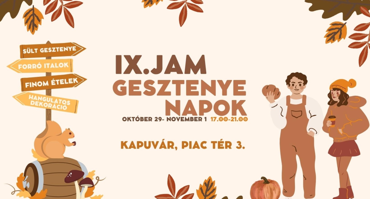 IX. Jam Gesztenye napok